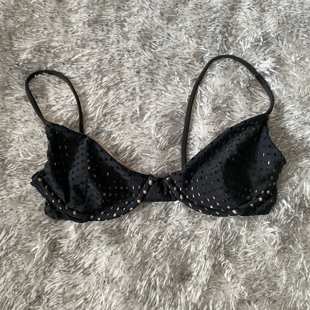 Acacia mesh bikini top